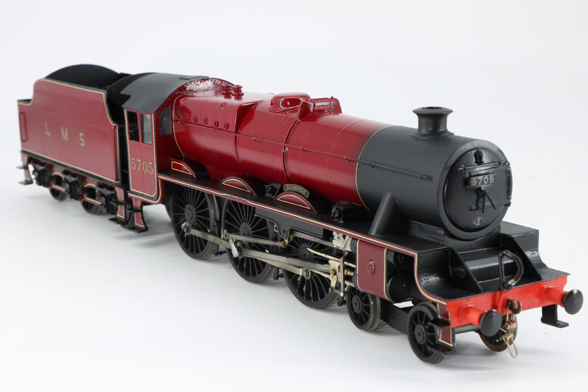 Finescale O Gauge (Kit-Built) LMS Jubilee No. 5705 'Seahorse' Pro-Glossed