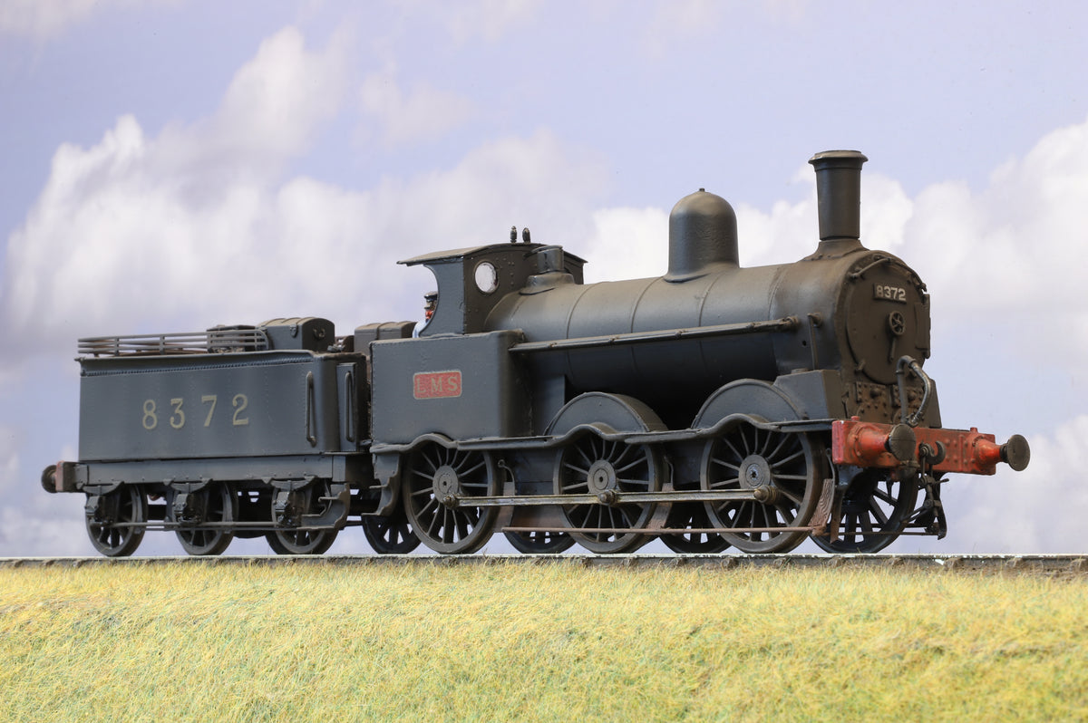 Finescale O Gauge (Kit-Built) LNWR 18in Goods &#39;Cauliflower&#39; No. 8372 LMS Black (Professionally Weathered)