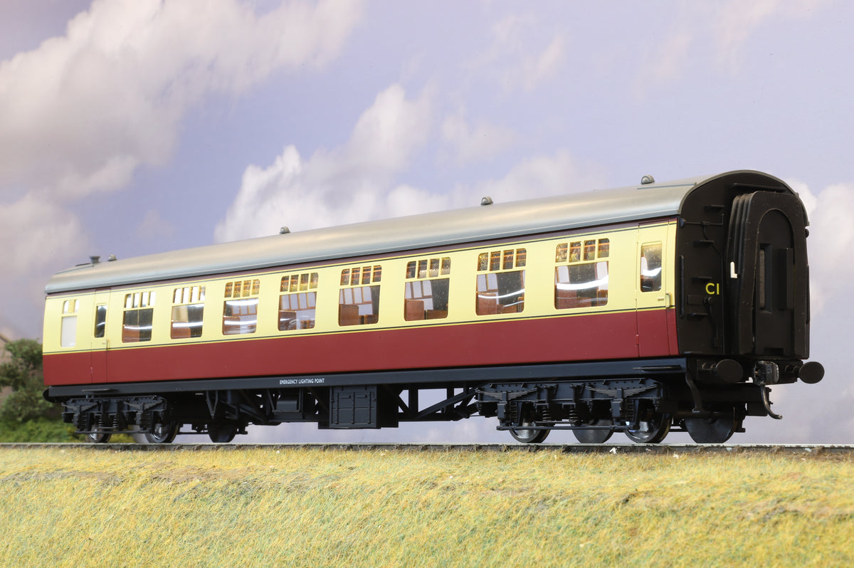 Darstaed Finescale O Gauge BR Mk1 RSO, BR Carmine &amp; Cream
