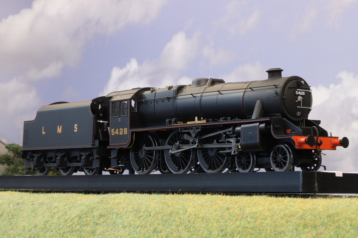 Ellis Clark Trains Finescale O Gauge Black 5 No. 5428 'Eric Treacy' LMS Lined Black (Limited Edition) DCC Sound