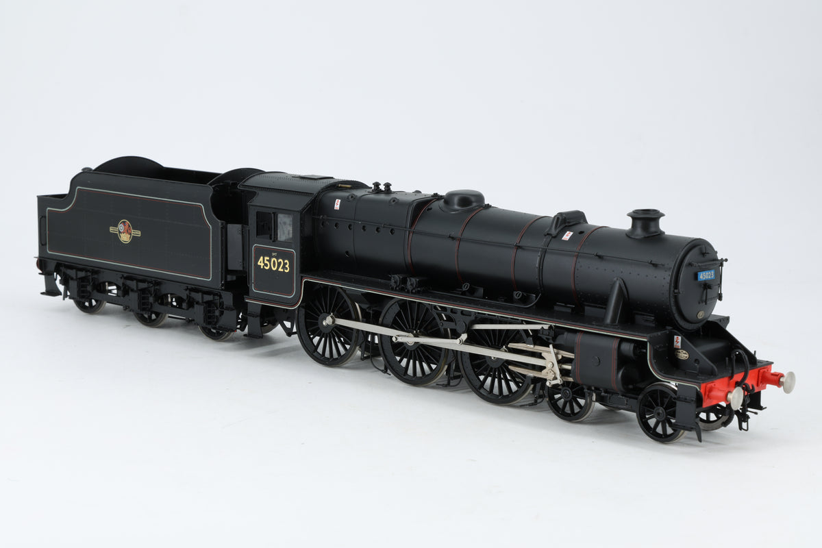 Sancheng/Finescale Brass Finescale O Gauge Black 5 No. 45023 BR Lined Black Early Emblem