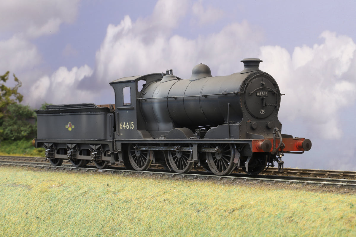 Finescale O Gauge (Kit-Built) ex-North British J37 No.64615, BR Black Weathered