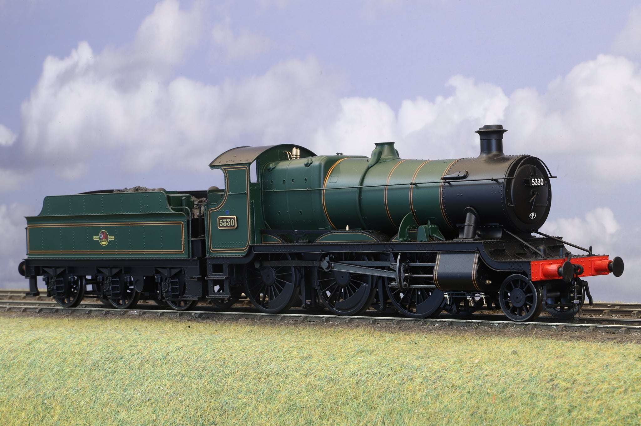 Heljan Finescale O Gauge 2-6-0 'Mogul' 43xx Class No. 5330 BR Lined Gr ...