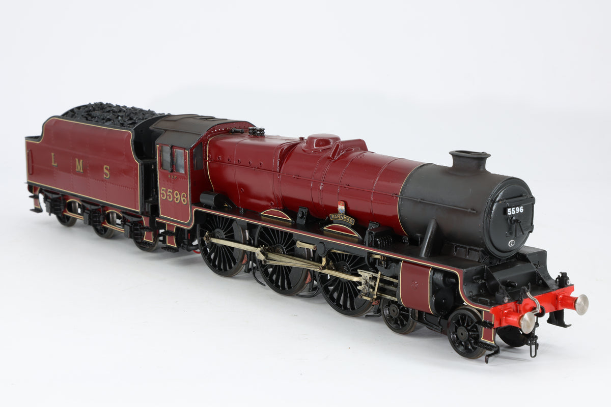 Finescale O Gauge (Kit-Built) LMS Jubilee No. 5596 'Bahamas' (1960/70sPres) Pro-Glossed/Weathered