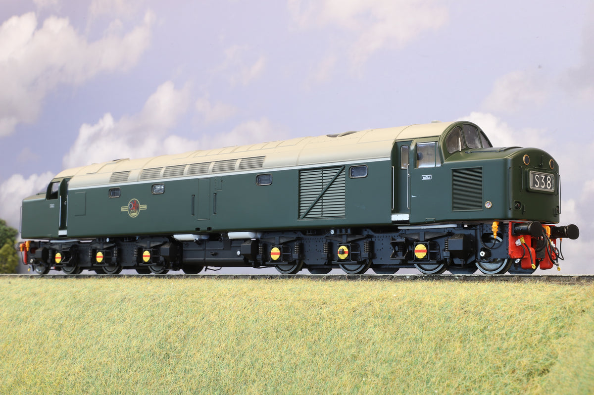 Heljan Finescale O Gauge Class 40/Type 4 BR Green, Unnumbered (Centre Headcode)