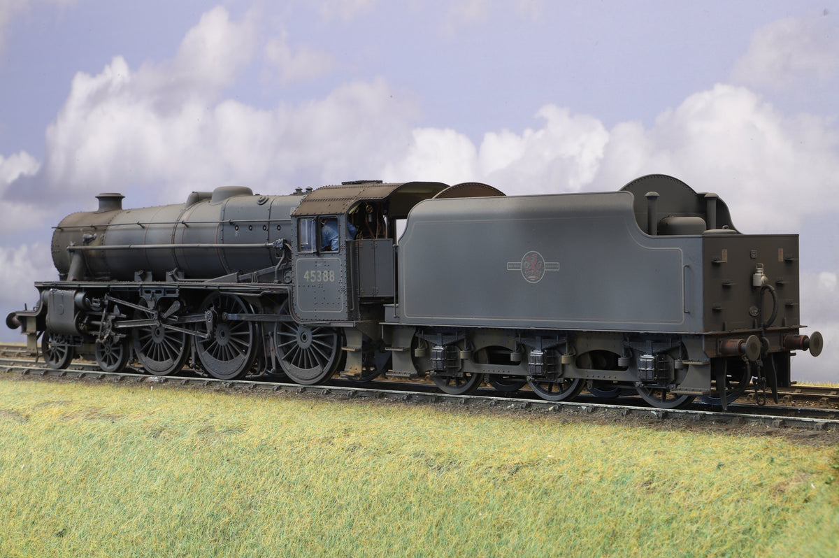 Finescale O Gauge Ellis Clark Trains Black Five No.45388 DCC Sound, Pro Weathered