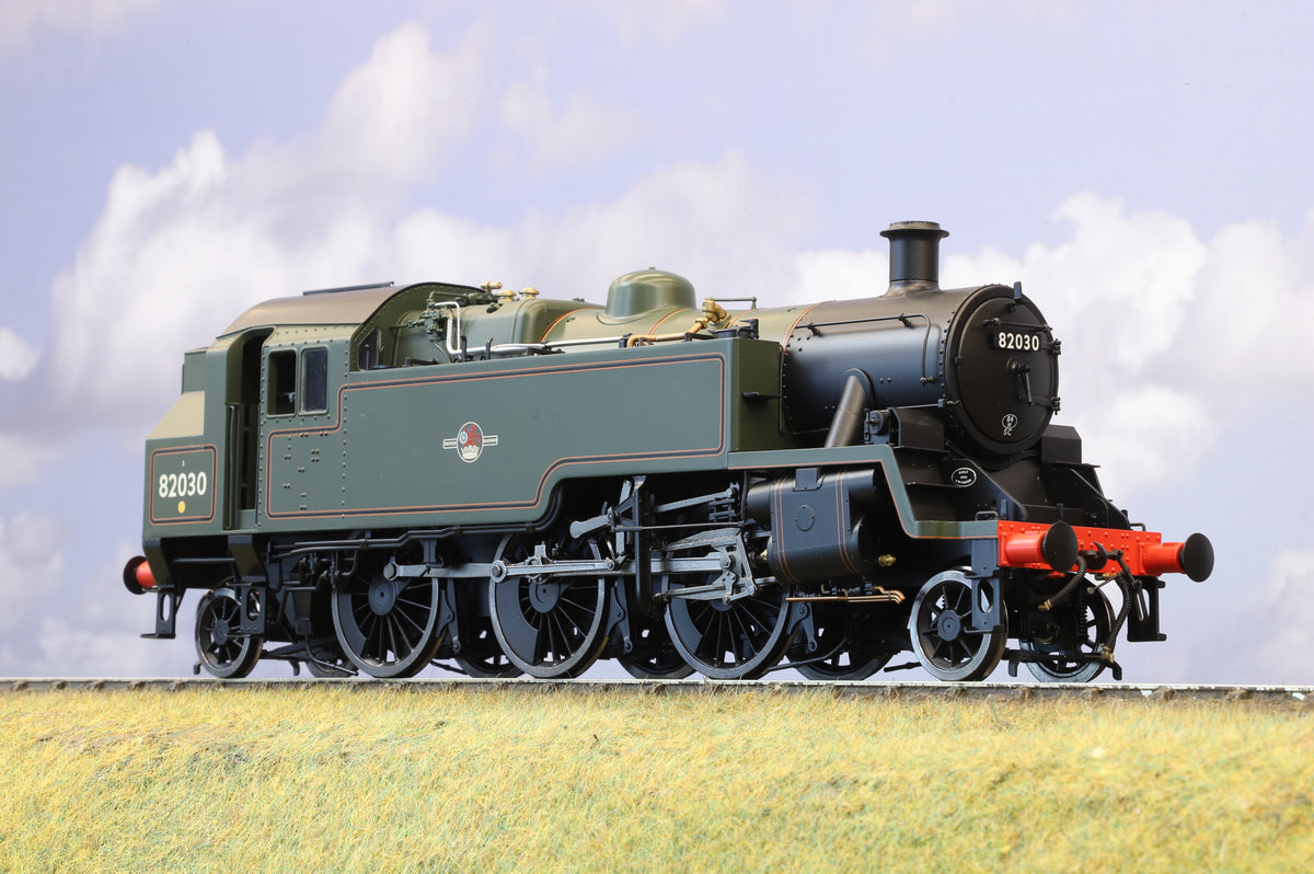 Lionheart Finescale O Gauge Standard Three Tank No.82030, BR Lined Green DCC Sound
