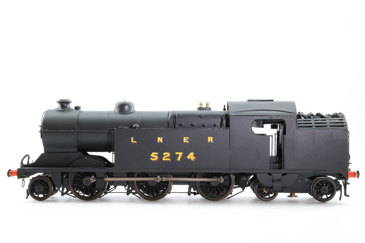 Finescale O Gauge (Kit-Built) ex-GCR 1B/L3 No. 5274, LNER Black, DCC Sound