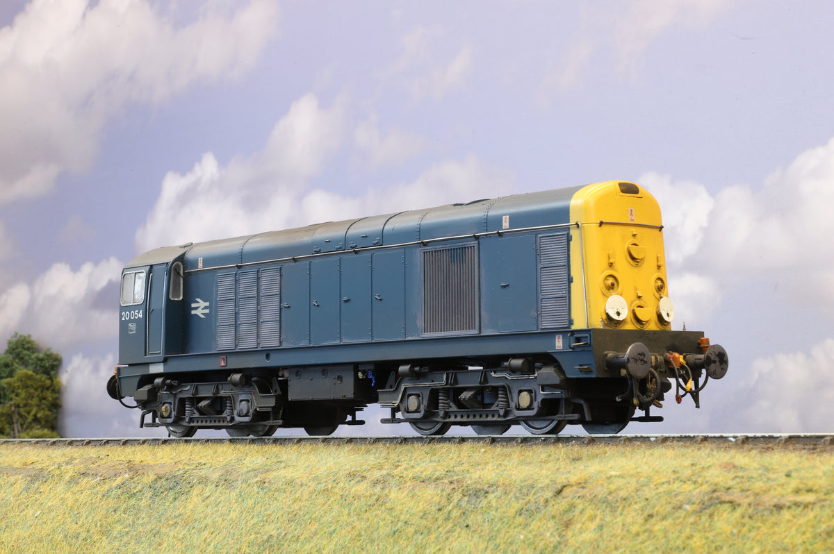 WORKSHOP Heljan Finescale O Gauge Class 20 BR Blue No. 20054 (Weathered) DCC Sound