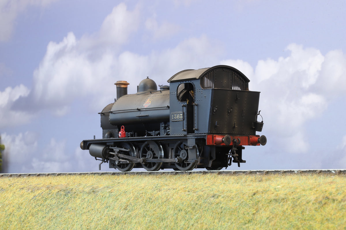 Bachmann Brass/Sancheng Finescale O Gauge GWR 1361 Class Locomotive No.1363, Pro Weathered