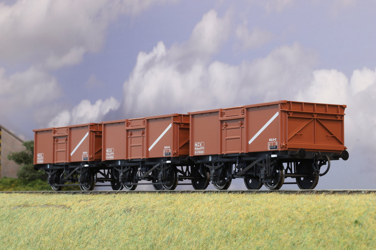Dapol Finescale O Gauge Trio of 16T Mineral Wagons