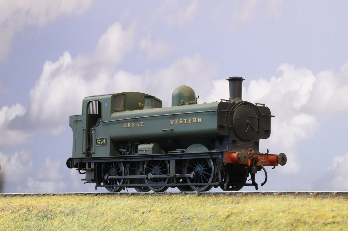 Dapol Finescale O Gauge Class 57xx Pannier Tank No. 8754 Weathered DCC Sound