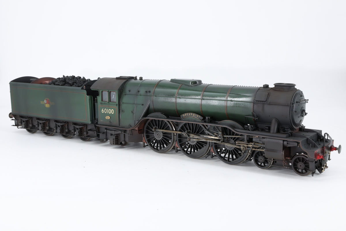DJH (No.1 Shop) Finescale O Gauge Class A3 No. 60100 'Spearmint' BR Green Late Crest Pro-Weathered