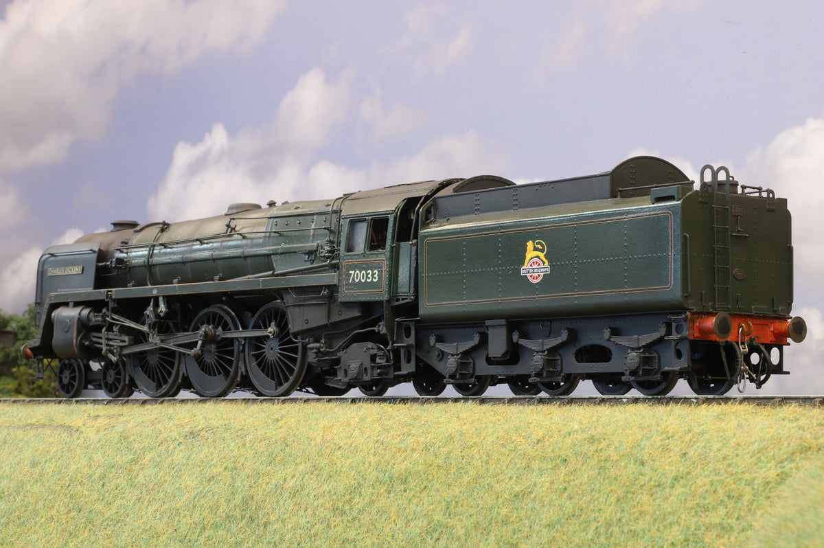 Finescale O Gauge (Kit-Built) BR Britannia Class 70033 'Charles Dickens', BR Green Early Crest