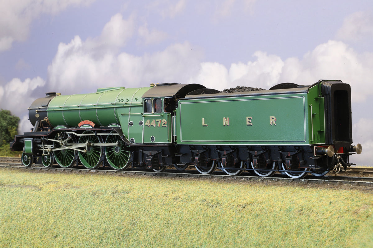 DJH Finescale O Gauge (Custom No. 1 Shop) LNER Class A3 No. 4472 'Flying Scotsman' Apple Green