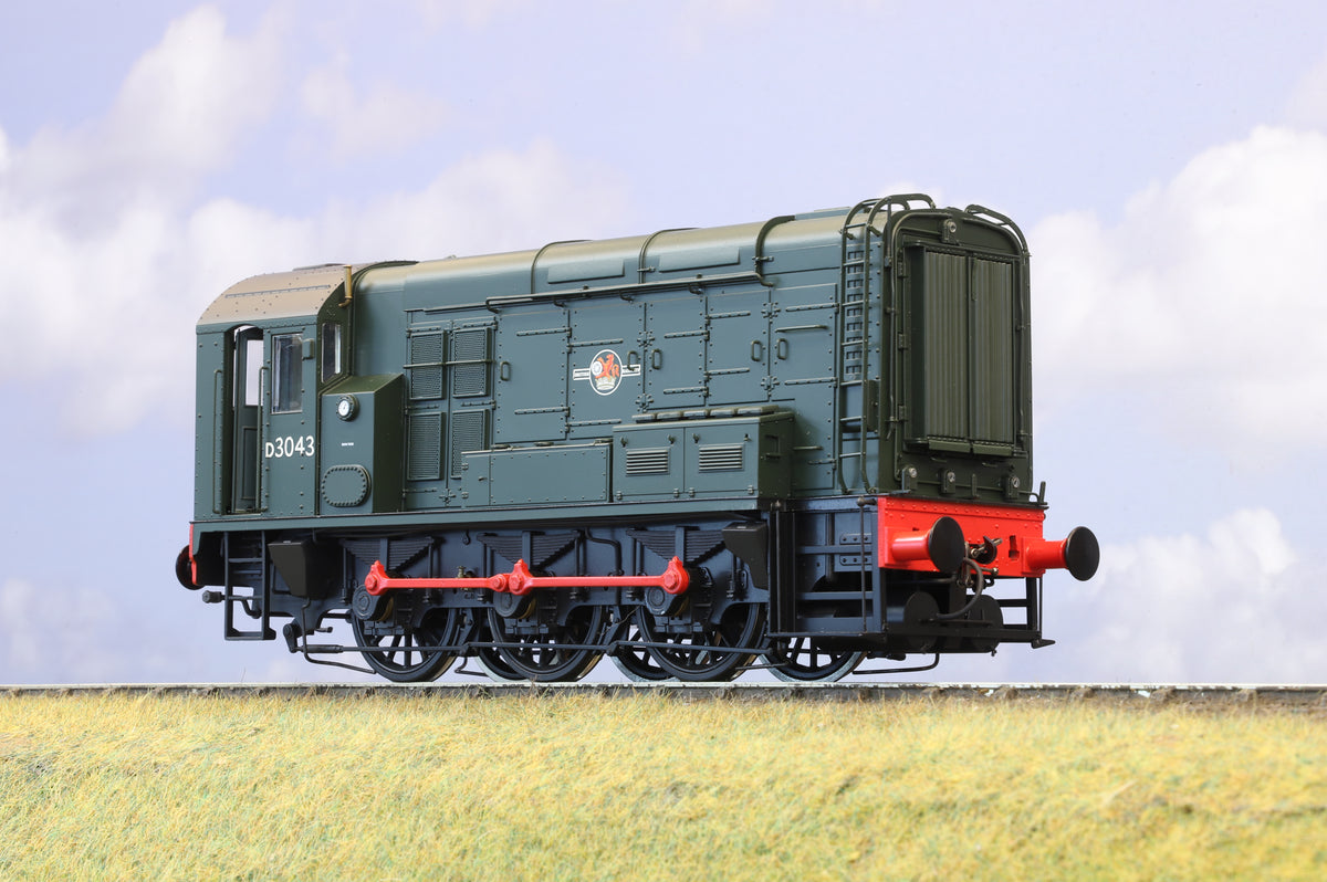 Dapol Finescale O Gauge Class 08 Shunter BR Green No.D3043