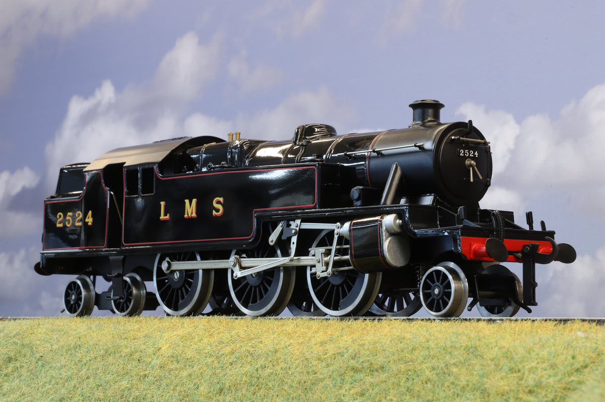 Ace Trains Coarse Scale O Gauge 2-6-4T No.2524  LMS Lined Black, with Smoke Unit