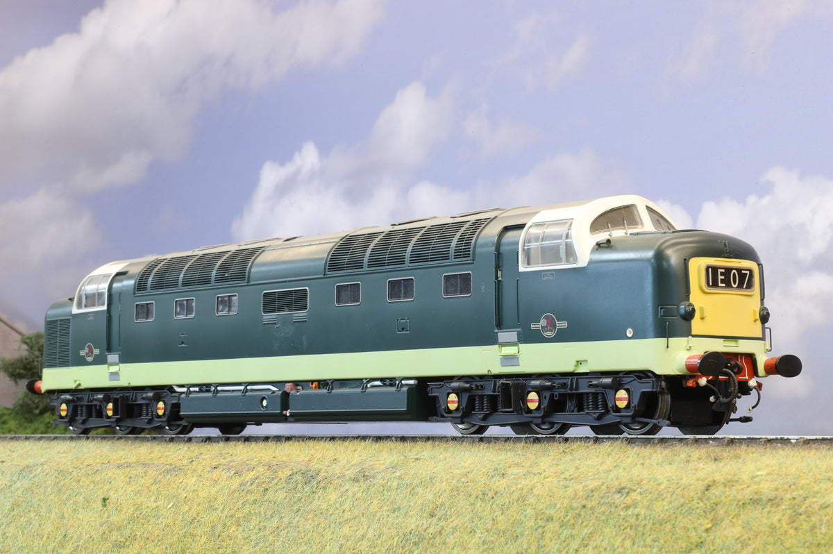 WORKSHOP Heljan Finescale O Gauge Class 55 &#39;Deltic&#39; No. 55002 BR Green DCC Sound