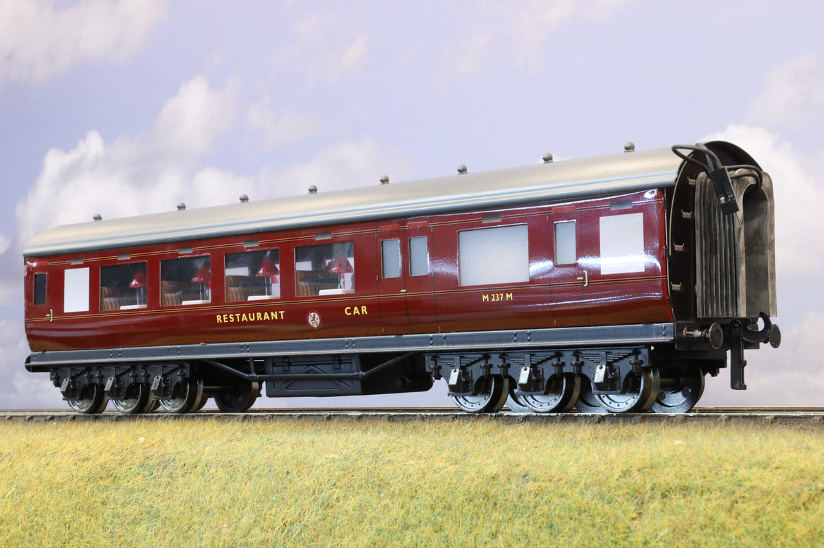 Darstaed Coarse Scale O LMS Period II Dining Car BR Maroon