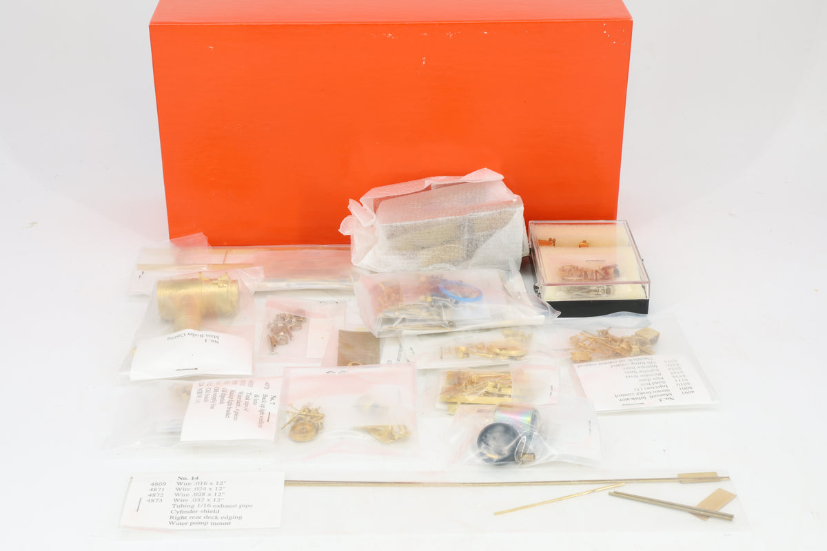 Precision Scale Co On3 Gauge Kit Class A Shay 2 Cyl. 18-Ton Tee Boiler