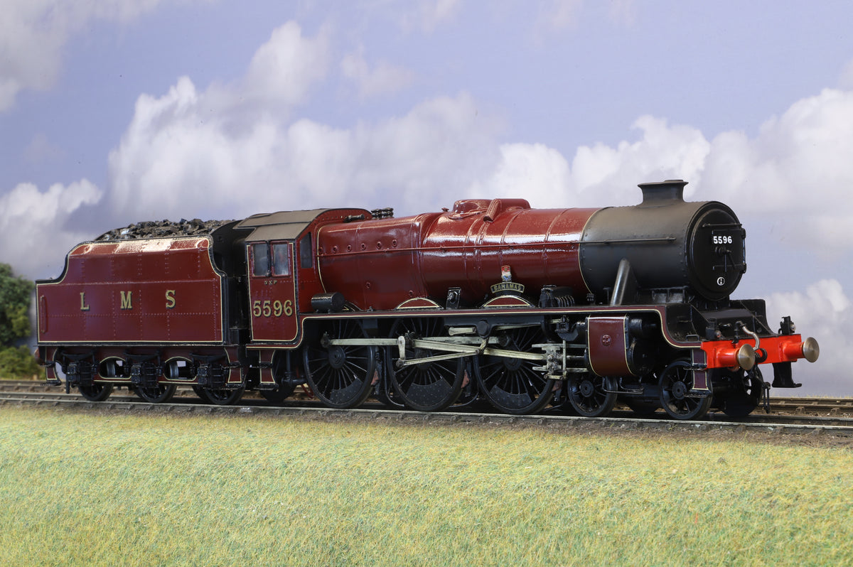 Finescale O Gauge (Kit-Built) LMS Jubilee No. 5596 'Bahamas' (1960/70sPres) Pro-Glossed/Weathered