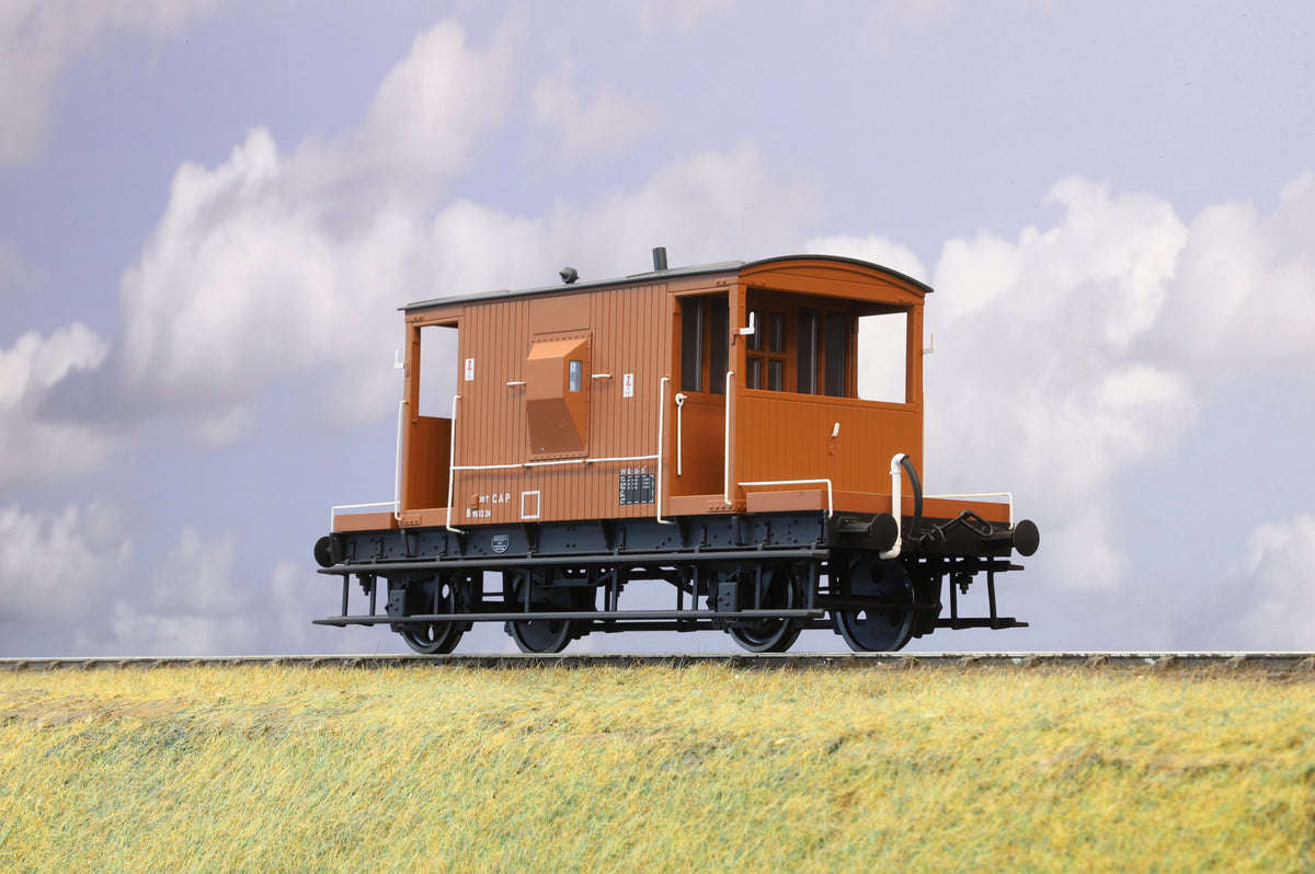 Dapol Finescale O Gauge BR 20T Brake Van (7F-200-004) Bauxite