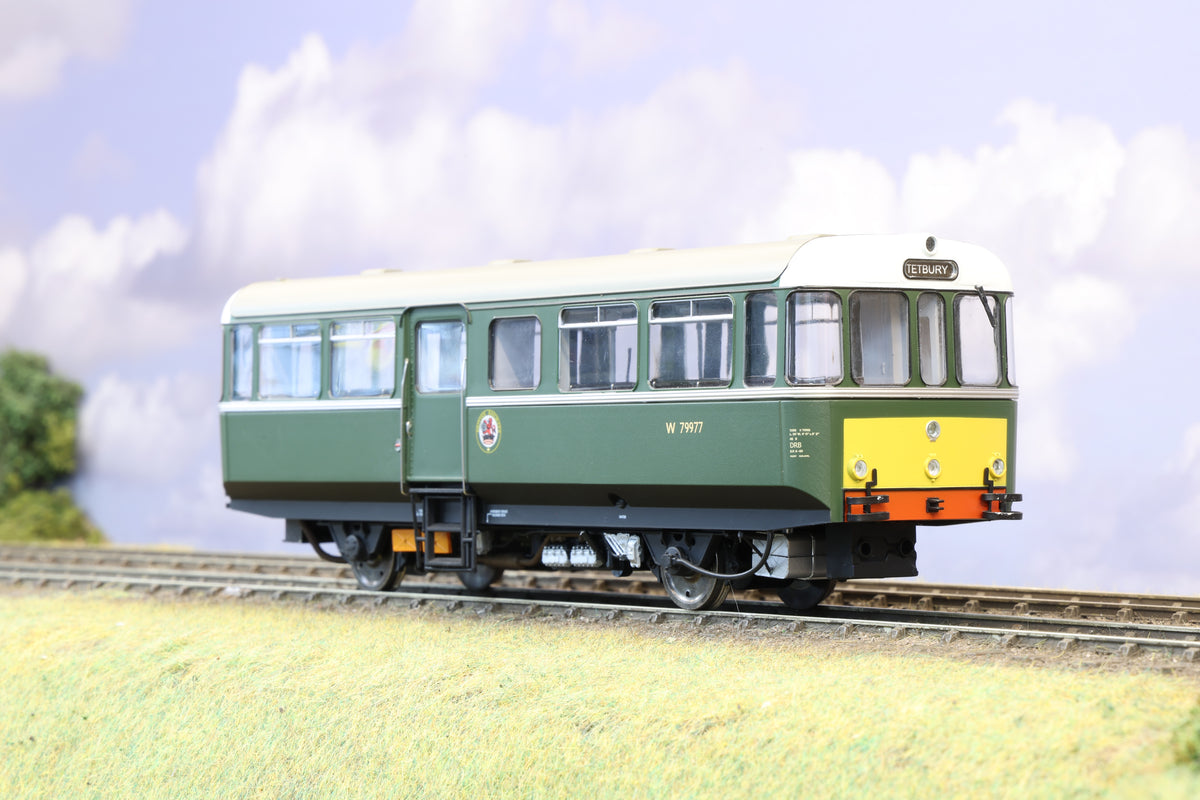 Heljan Finescale O Gauge AC Railbus No. W79977, BR Green SYP