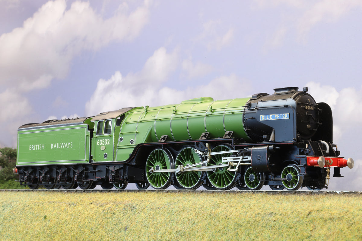 DJH (Factory-Built) Finescale O Gauge Class A2 No. 60532 &#39;Blue Peter&#39; BR Apple Green DCC Sound
