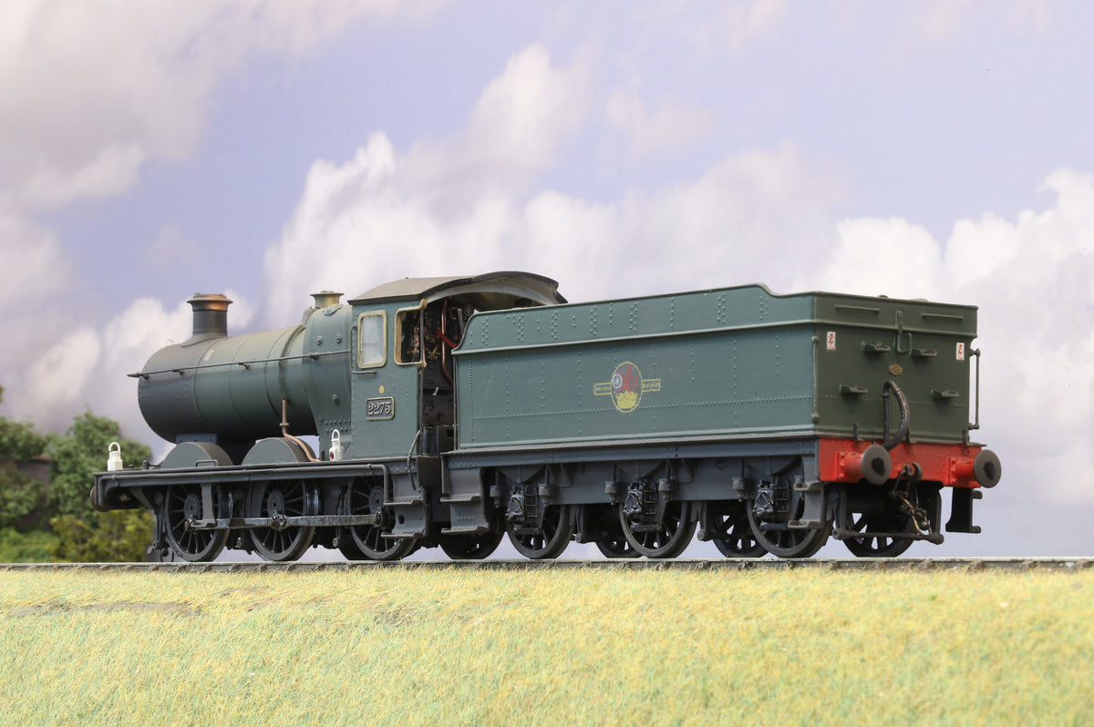 Finescale O Gauge (Kit-Built) 'Collett Goods' No. 2275 BR Green (Late Crest) DCC Sound Weathered
