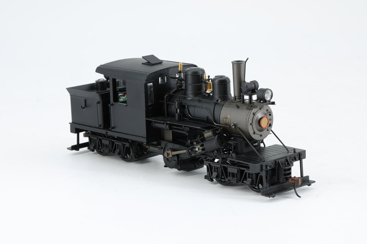 Spectrum/Bachmann On30 28ton Two-Truck Climax Locomotive Unlettered with Steel Cab DCC Sound
