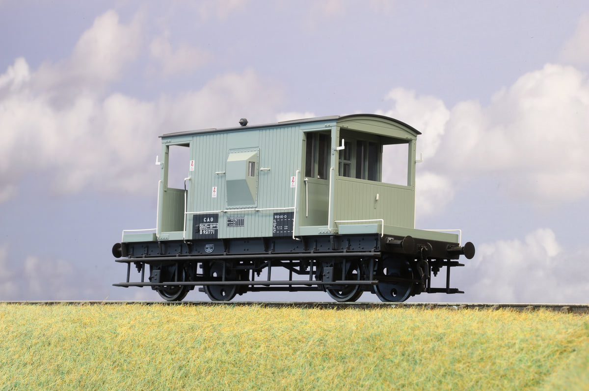 Dapol Finescale O Gauge BR 20T Brake Van BR Grey CAO