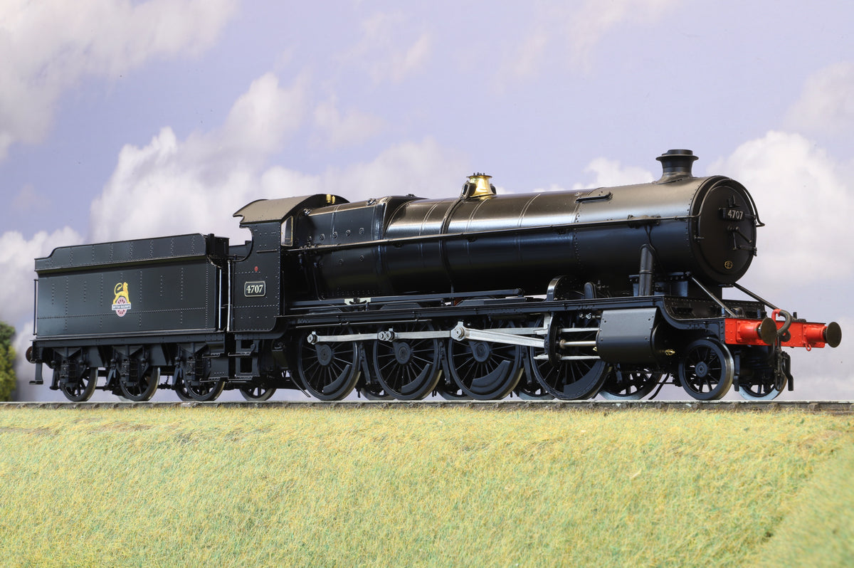 Masterpiece Models ex-GWR 47xx 'Night Owl' No. 4707, BR Black Early Emblem, DCC Sound