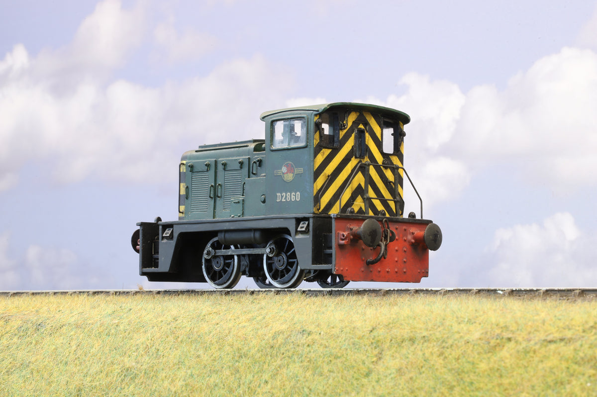 Kit-built DJH Finescale O Gauge Class 02 &#39;D2860&#39;