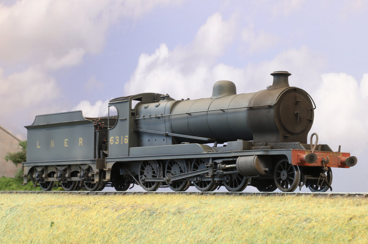 Finescale O Gauge (Kit-Built) LNER Class O4 No. 6316 DCC Sound (Professionally Weathered)