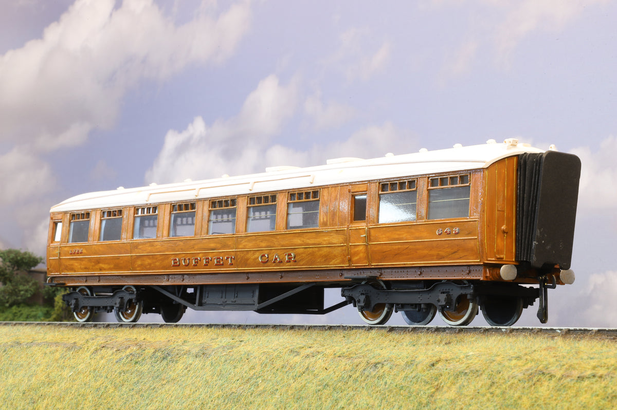Finescale O Gauge (Kit-Built) LNER Gresely Teak Buffet Car No. 648