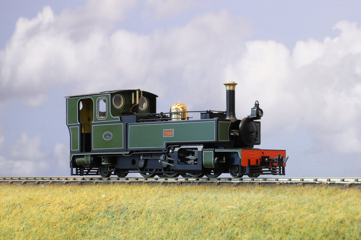 Lionheart Finescale O-16.5 Lynton &amp; Barnstaple Manning-Wardle 2-6-2T &#39;Yeo&#39; Southern Livery