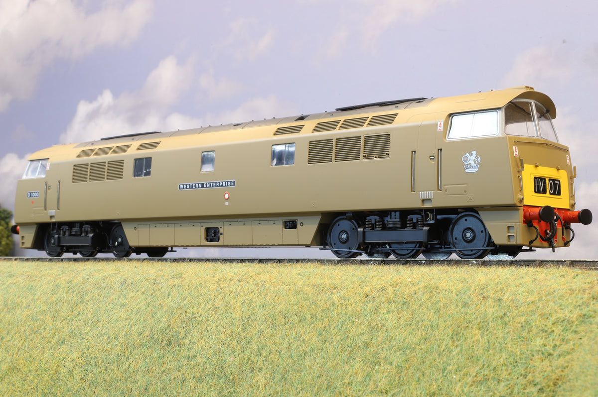 Heljan Finescale O Gauge Class 52 'Western' No. D1000 'Western Enterprise', BR Desert Sand (SYP)