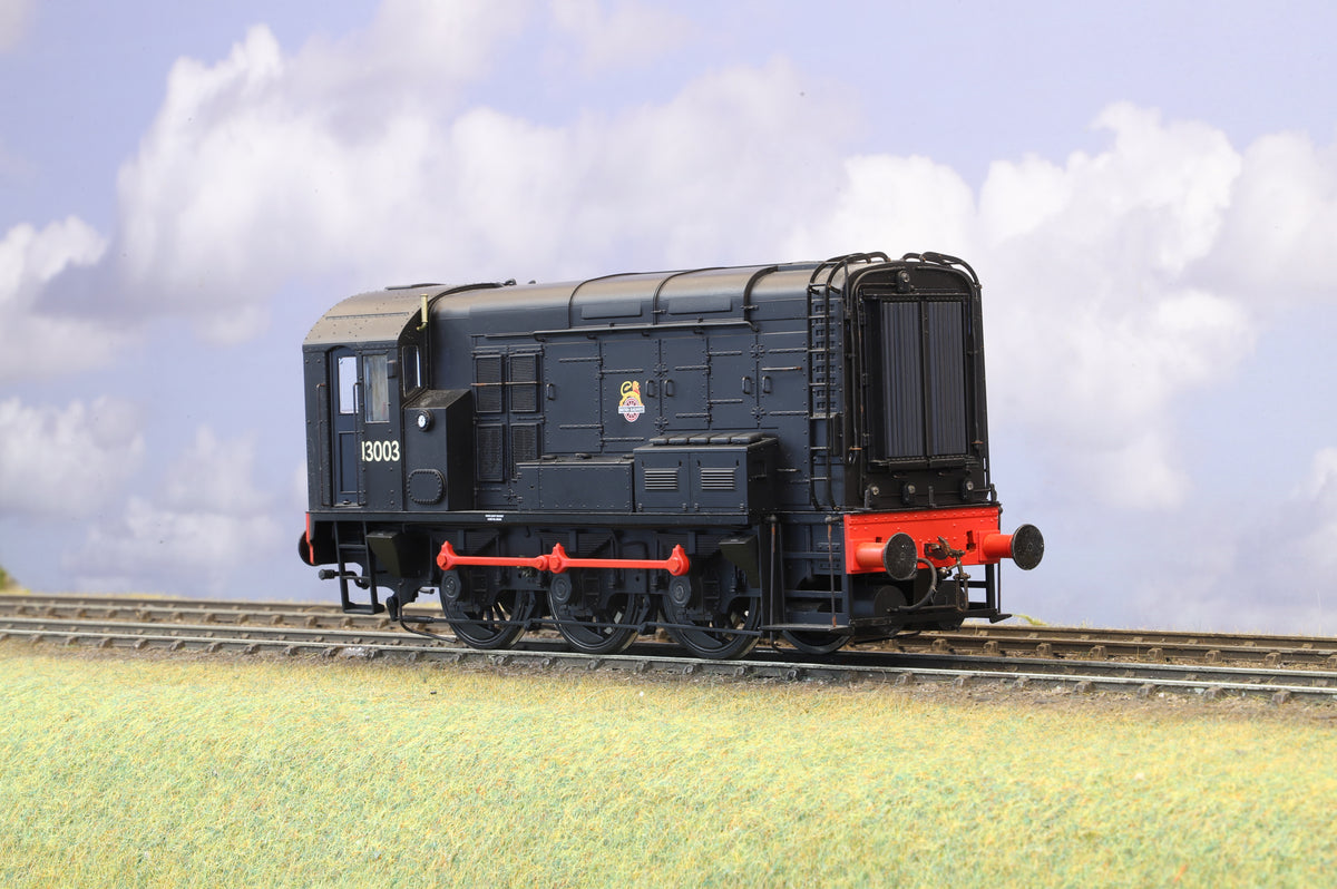 Dapol Finescale O Gauge Class 08 Shunter No.13003, BR Black