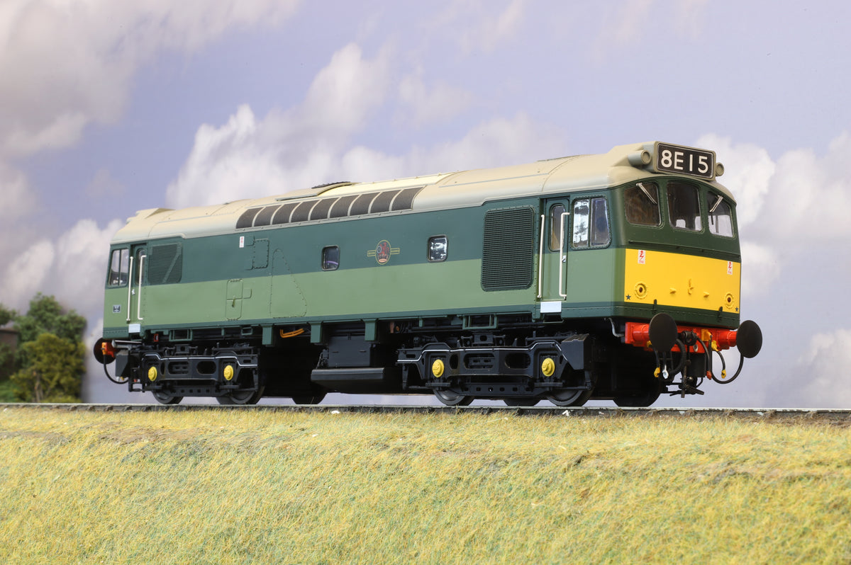 Heljan Finescale O Gauge Class 25/3 BR Green SYP, DCC Sound