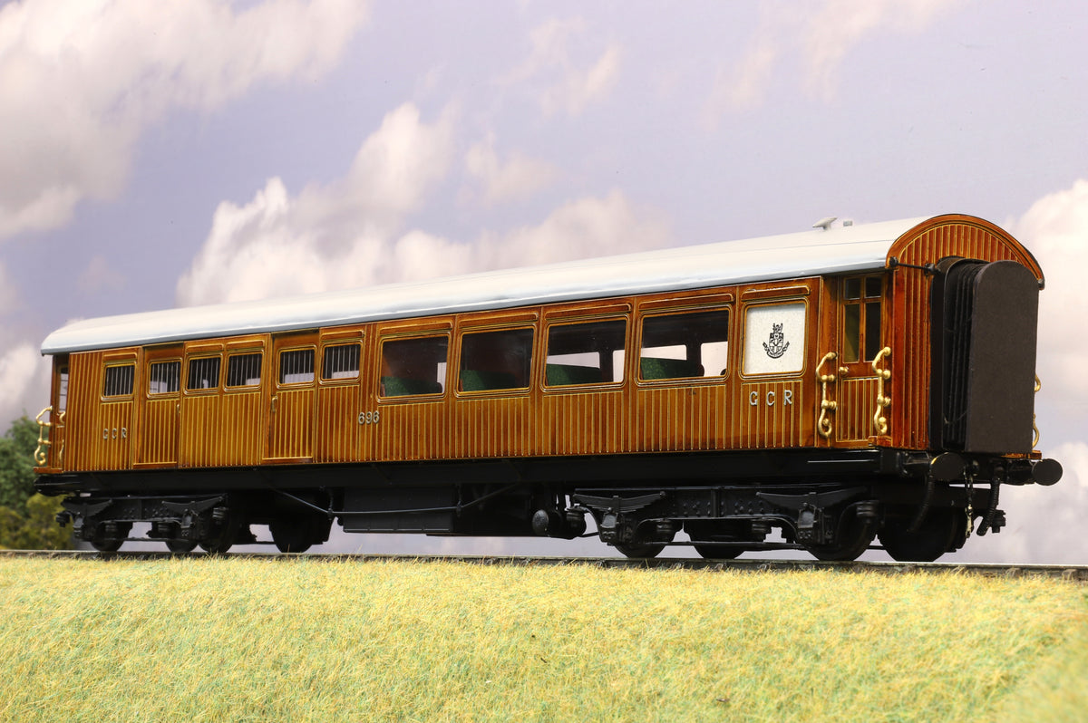 Finescale O Gauge (Kit-Built) Great Central Railway Barnum Corridor Brake Coach No. 696