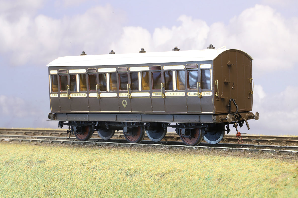 MSC Models Finescale O Gauge (Kit-Built) LB&SCR Billington 6 Wheel All Third Coach No. 345
