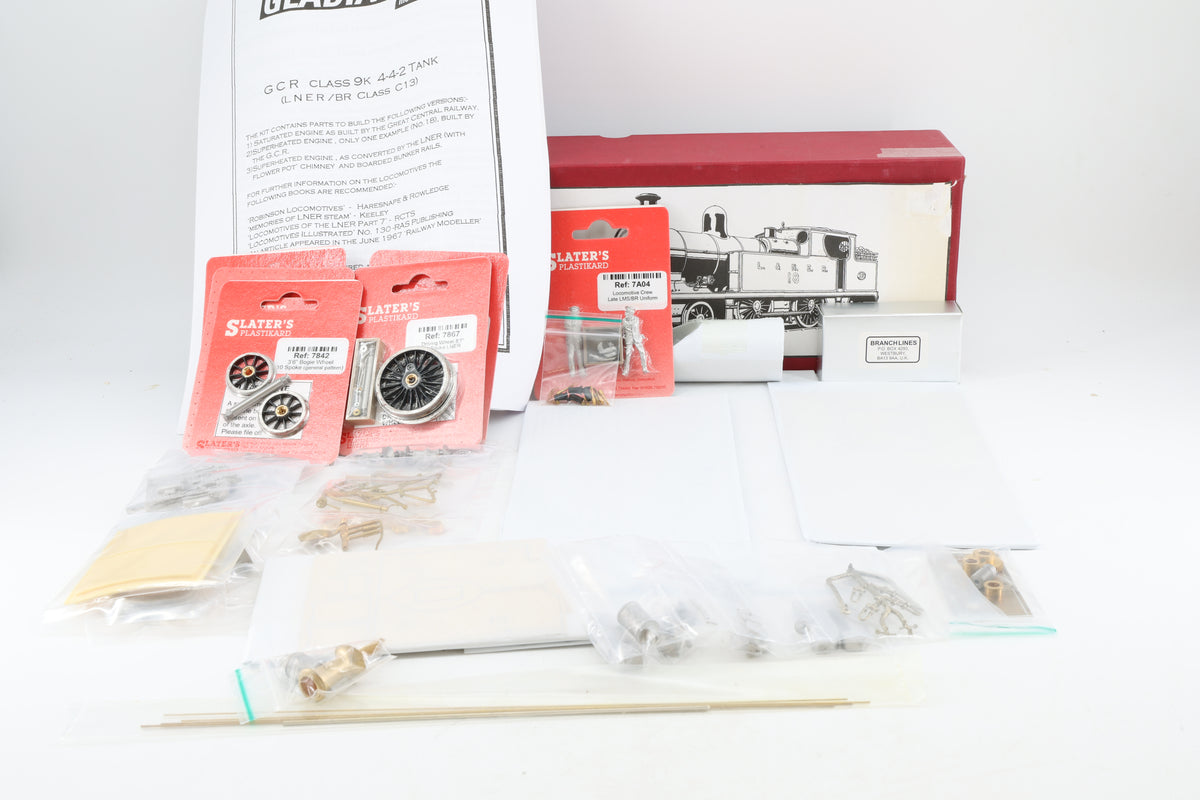 Gladiator GCR/LNER/BR Robinson Class C13 4-4-2 Locomotive Kit