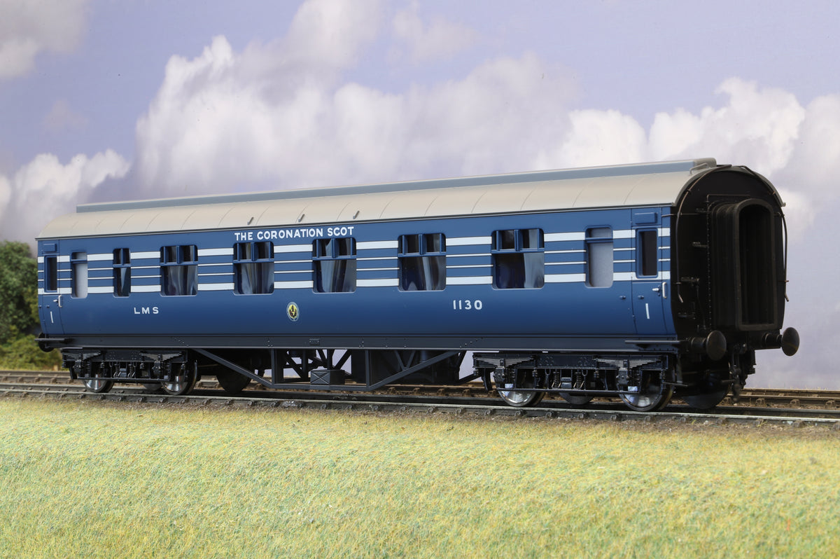 MTH Finescale O Gauge 'Coronation Scot' Corridor First in Blue, MTH 22-60059