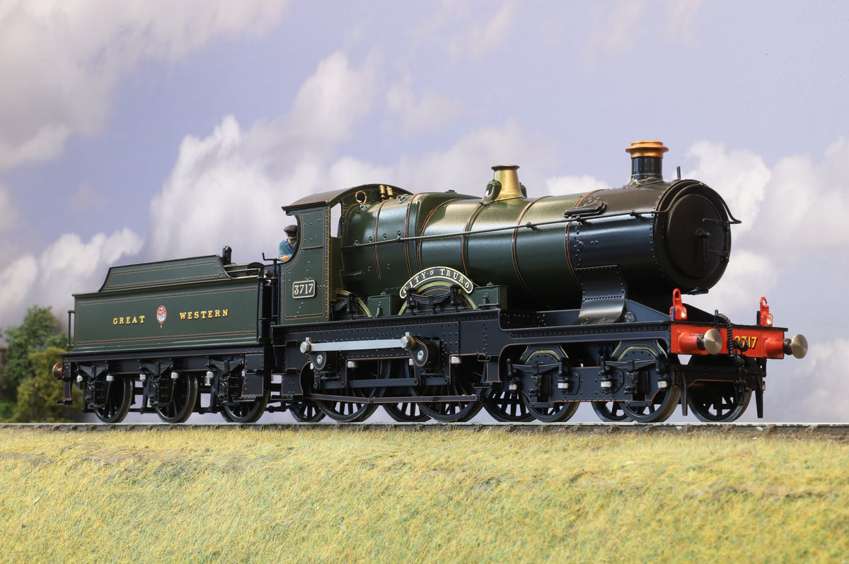 Sancheng Finescale O Gauge GWR &#39;City&#39; Class No. 3717 &#39;City Of Truro&#39; Great Western Lined Green