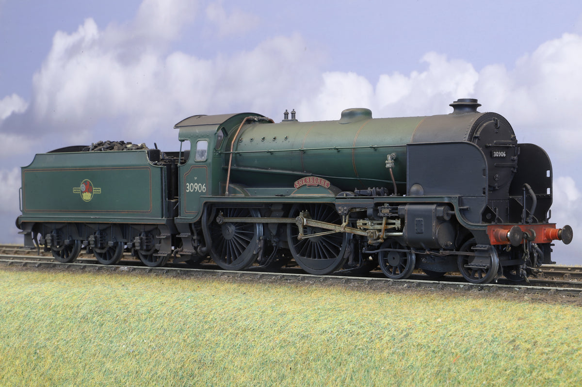 Finescale O Gauge (Kit-Built) ex-SR Schools No. 30906 'Sherborne' BR Green Pro-Weathered