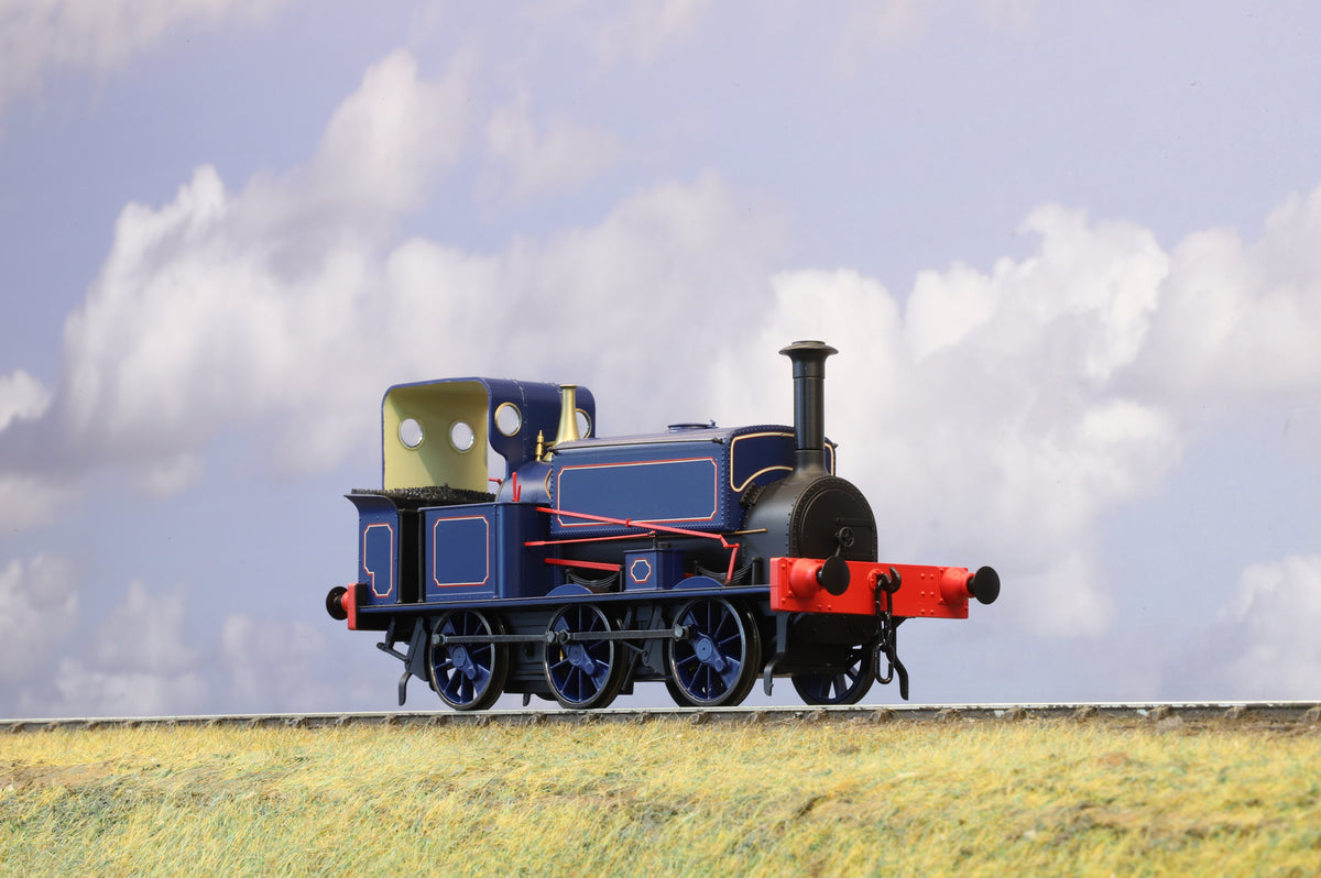 Minerva Finescale O Gauge Manning Wardle K Class Saddle Tank, Lined Blue, DCC Sound