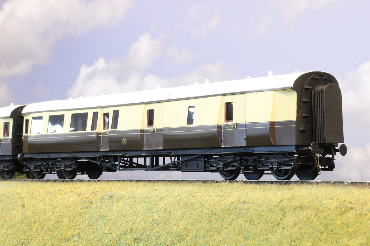 Kit-built Finescale O Gauge Rake of Nine GWR Centenary Coaches