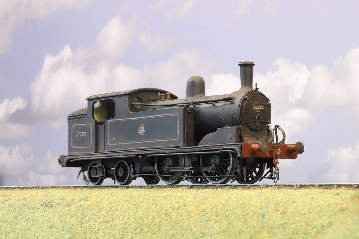 DJH (Kit-Built) Finescale O Gauge ex-NER Class G5 0-4-4T No. 67322, Weathered, DCC Sound