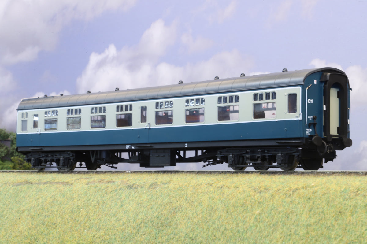 Heljan Finescale O Gauge MK1 TSO Blue & Grey (Unnumbered)