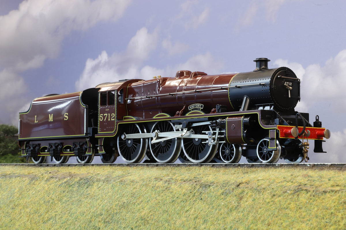 Ace Trains Coarse Scale O Gauge Jubilee No.45712 'Victory' LMS Maroon 2/3 Rail Operation